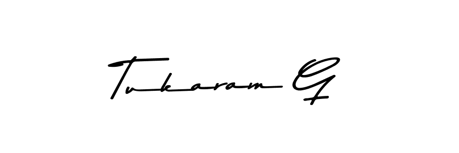 Also You can easily find your signature by using the search form. We will create Tukaram G name handwritten signature images for you free of cost using Asem Kandis PERSONAL USE sign style. Tukaram G signature style 9 images and pictures png