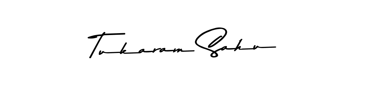 Design your own signature with our free online signature maker. With this signature software, you can create a handwritten (Asem Kandis PERSONAL USE) signature for name Tukaram Sahu. Tukaram Sahu signature style 9 images and pictures png