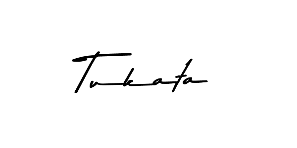 Design your own signature with our free online signature maker. With this signature software, you can create a handwritten (Asem Kandis PERSONAL USE) signature for name Tukata. Tukata signature style 9 images and pictures png
