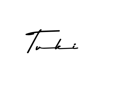 Use a signature maker to create a handwritten signature online. With this signature software, you can design (Asem Kandis PERSONAL USE) your own signature for name Tuki. Tuki signature style 9 images and pictures png