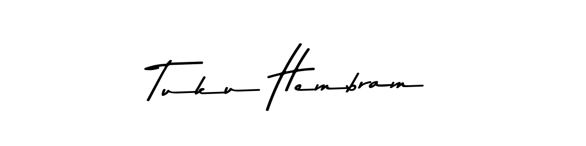 How to make Tuku Hembram signature? Asem Kandis PERSONAL USE is a professional autograph style. Create handwritten signature for Tuku Hembram name. Tuku Hembram signature style 9 images and pictures png