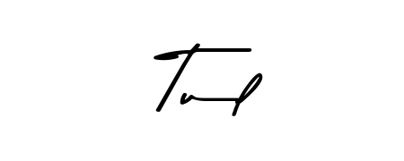 An effortless, minimalist signature concept for Tul using Asem Kandis PERSONAL USE design. Clean lines that look great on any document. Tul signature style 9 images and pictures png