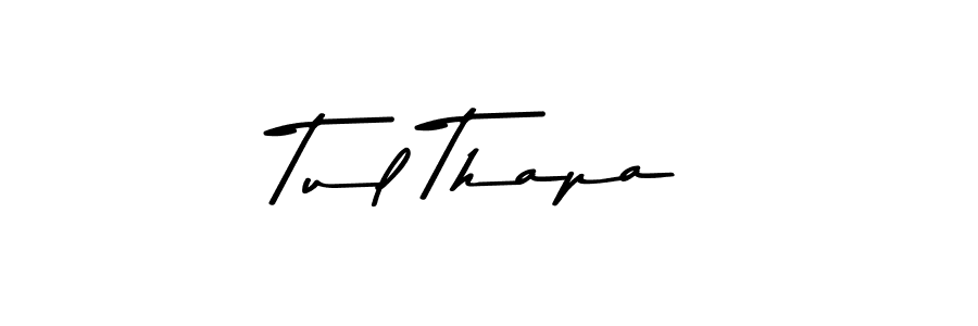 How to Draw Tul Thapa signature style? Asem Kandis PERSONAL USE is a latest design signature styles for name Tul Thapa. Tul Thapa signature style 9 images and pictures png