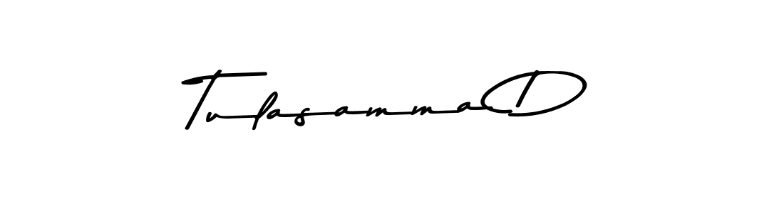 Use a signature maker to create a handwritten signature online. With this signature software, you can design (Asem Kandis PERSONAL USE) your own signature for name Tulasamma D. Tulasamma D signature style 9 images and pictures png