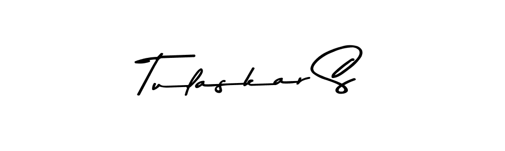 Design your own signature with our free online signature maker. With this signature software, you can create a handwritten (Asem Kandis PERSONAL USE) signature for name Tulaskar S. Tulaskar S signature style 9 images and pictures png