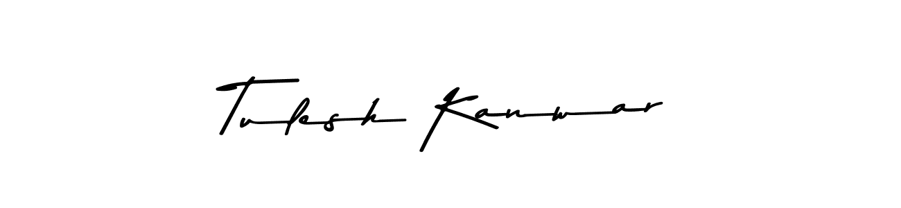 Asem Kandis PERSONAL USE is a professional signature style that is perfect for those who want to add a touch of class to their signature. It is also a great choice for those who want to make their signature more unique. Get Tulesh Kanwar name to fancy signature for free. Tulesh Kanwar signature style 9 images and pictures png