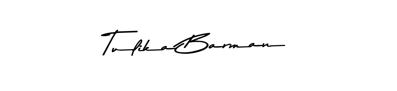 The best way (Asem Kandis PERSONAL USE) to make a short signature is to pick only two or three words in your name. The name Tulika Barman include a total of six letters. For converting this name. Tulika Barman signature style 9 images and pictures png