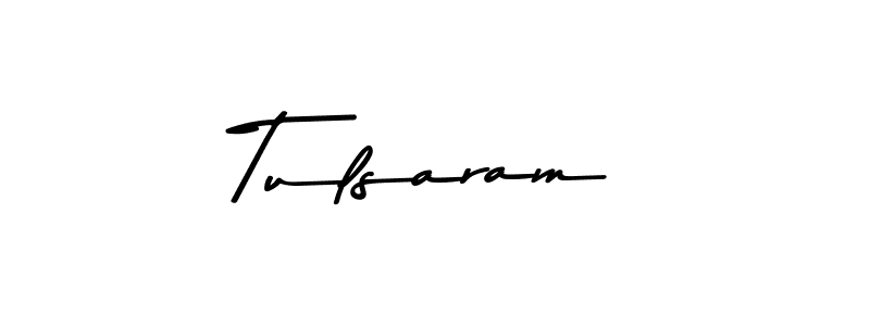 Create a beautiful signature design for name Tulsaram. With this signature (Asem Kandis PERSONAL USE) fonts, you can make a handwritten signature for free. Tulsaram signature style 9 images and pictures png