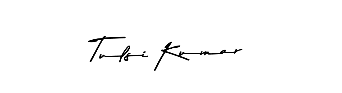 Make a beautiful signature design for name Tulsi Kumar. With this signature (Asem Kandis PERSONAL USE) style, you can create a handwritten signature for free. Tulsi Kumar signature style 9 images and pictures png