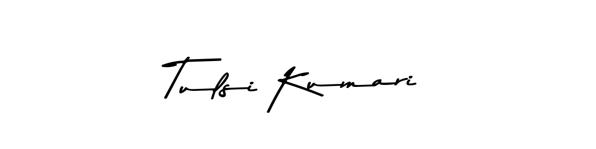 Make a beautiful signature design for name Tulsi Kumari. With this signature (Asem Kandis PERSONAL USE) style, you can create a handwritten signature for free. Tulsi Kumari signature style 9 images and pictures png