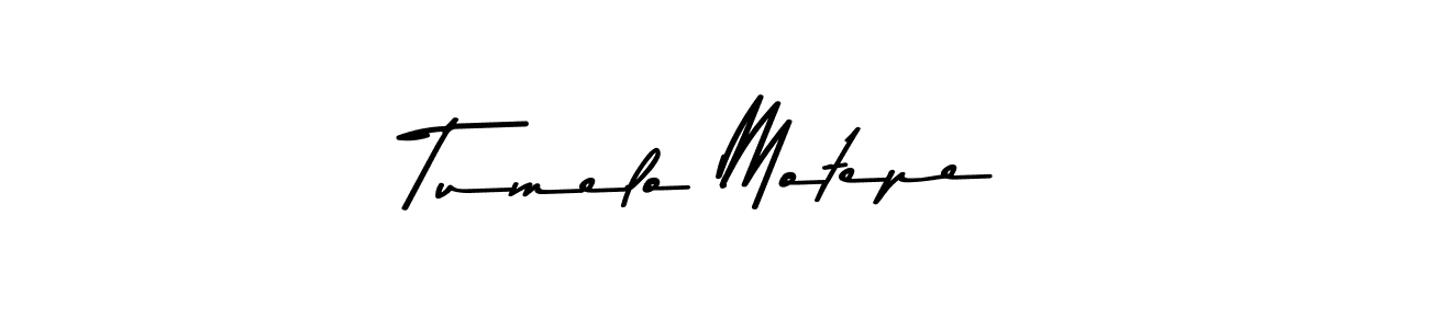 How to make Tumelo Motepe signature? Asem Kandis PERSONAL USE is a professional autograph style. Create handwritten signature for Tumelo Motepe name. Tumelo Motepe signature style 9 images and pictures png