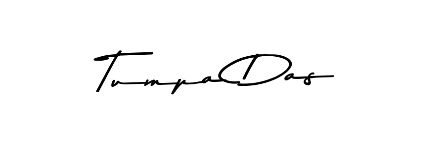 The best way (Asem Kandis PERSONAL USE) to make a short signature is to pick only two or three words in your name. The name Tumpa Das include a total of six letters. For converting this name. Tumpa Das signature style 9 images and pictures png