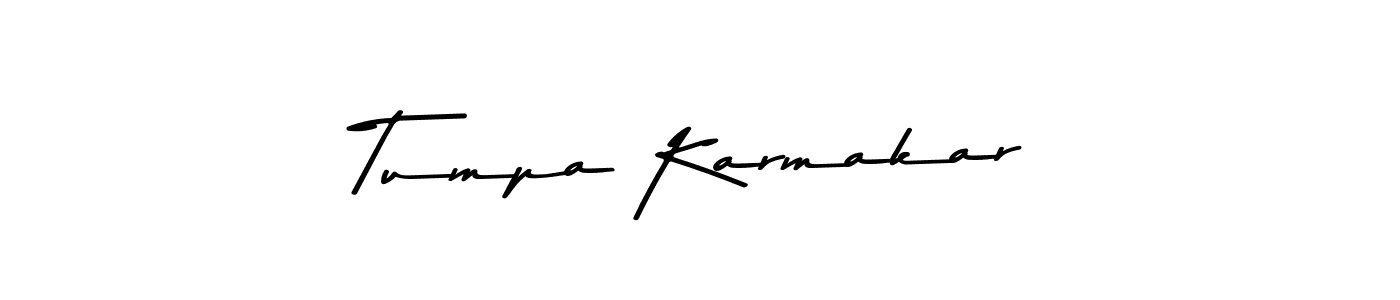 Also we have Tumpa Karmakar name is the best signature style. Create professional handwritten signature collection using Asem Kandis PERSONAL USE autograph style. Tumpa Karmakar signature style 9 images and pictures png