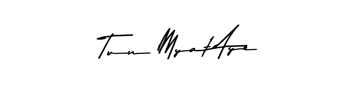 Here are the top 10 professional signature styles for the name Tun Myat Aye. These are the best autograph styles you can use for your name. Tun Myat Aye signature style 9 images and pictures png