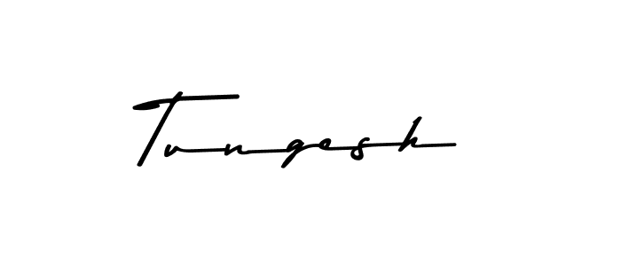 Create a beautiful signature design for name Tungesh. With this signature (Asem Kandis PERSONAL USE) fonts, you can make a handwritten signature for free. Tungesh signature style 9 images and pictures png