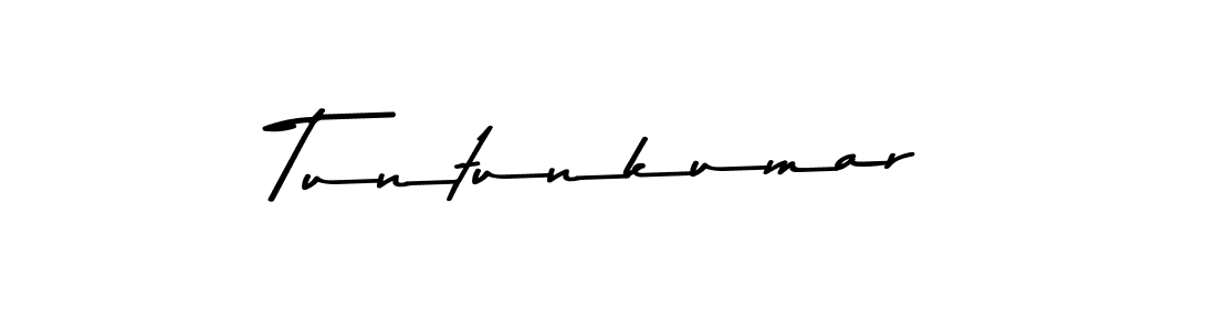 Use a signature maker to create a handwritten signature online. With this signature software, you can design (Asem Kandis PERSONAL USE) your own signature for name Tuntunkumar. Tuntunkumar signature style 9 images and pictures png