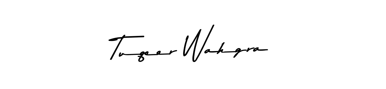 Also You can easily find your signature by using the search form. We will create Tuqeer Wahgra name handwritten signature images for you free of cost using Asem Kandis PERSONAL USE sign style. Tuqeer Wahgra signature style 9 images and pictures png