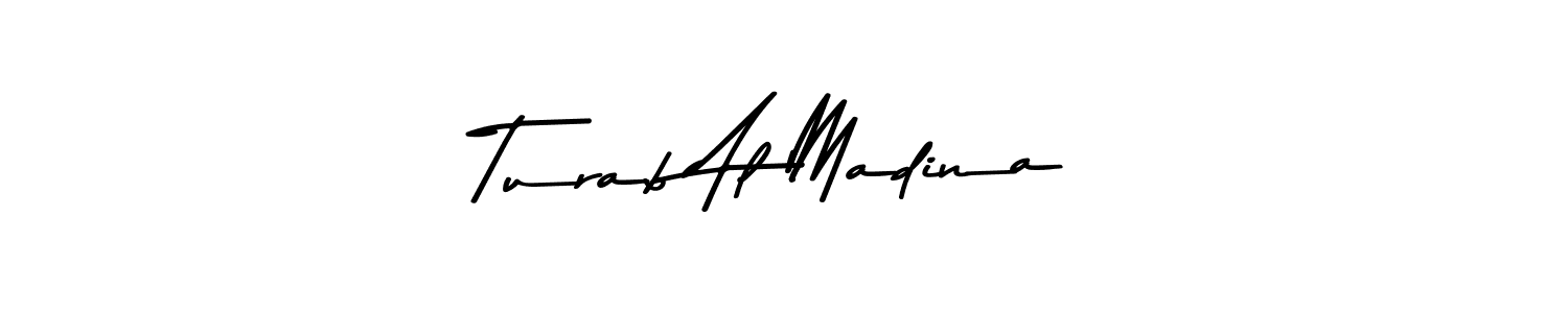 Also You can easily find your signature by using the search form. We will create Turab Al Madina name handwritten signature images for you free of cost using Asem Kandis PERSONAL USE sign style. Turab Al Madina signature style 9 images and pictures png