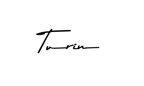 Turin stylish signature style. Best Handwritten Sign (Asem Kandis PERSONAL USE) for my name. Handwritten Signature Collection Ideas for my name Turin. Turin signature style 9 images and pictures png