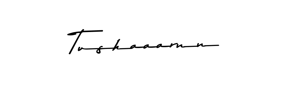 Make a beautiful signature design for name Tushaaarnn. With this signature (Asem Kandis PERSONAL USE) style, you can create a handwritten signature for free. Tushaaarnn signature style 9 images and pictures png