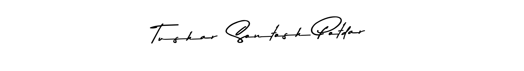 You can use this online signature creator to create a handwritten signature for the name Tushar  Sontosh Potdar. This is the best online autograph maker. Tushar  Sontosh Potdar signature style 9 images and pictures png