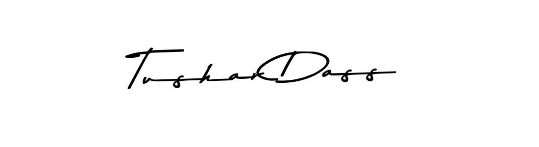 How to make Tushar Dass signature? Asem Kandis PERSONAL USE is a professional autograph style. Create handwritten signature for Tushar Dass name. Tushar Dass signature style 9 images and pictures png