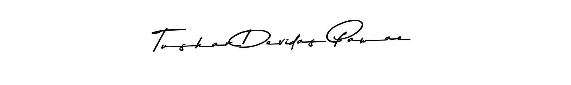 This is the best signature style for the Tushar Devidas Pawae name. Also you like these signature font (Asem Kandis PERSONAL USE). Mix name signature. Tushar Devidas Pawae signature style 9 images and pictures png