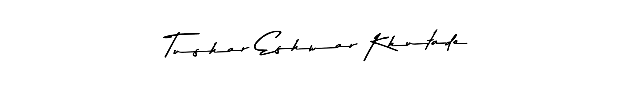Make a short Tushar Eshwar Khutade signature style. Manage your documents anywhere anytime using Asem Kandis PERSONAL USE. Create and add eSignatures, submit forms, share and send files easily. Tushar Eshwar Khutade signature style 9 images and pictures png