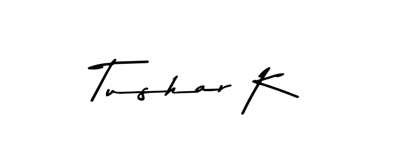 Once you've used our free online signature maker to create your best signature Asem Kandis PERSONAL USE style, it's time to enjoy all of the benefits that Tushar K name signing documents. Tushar K signature style 9 images and pictures png