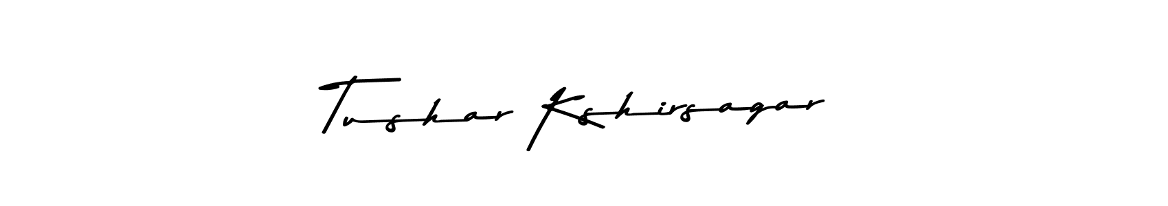 Make a beautiful signature design for name Tushar Kshirsagar. Use this online signature maker to create a handwritten signature for free. Tushar Kshirsagar signature style 9 images and pictures png