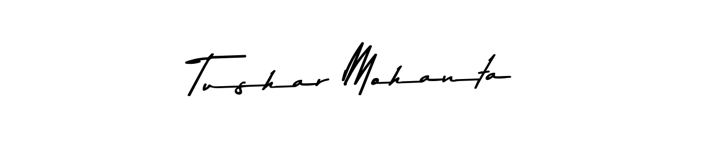 Make a short Tushar Mohanta signature style. Manage your documents anywhere anytime using Asem Kandis PERSONAL USE. Create and add eSignatures, submit forms, share and send files easily. Tushar Mohanta signature style 9 images and pictures png