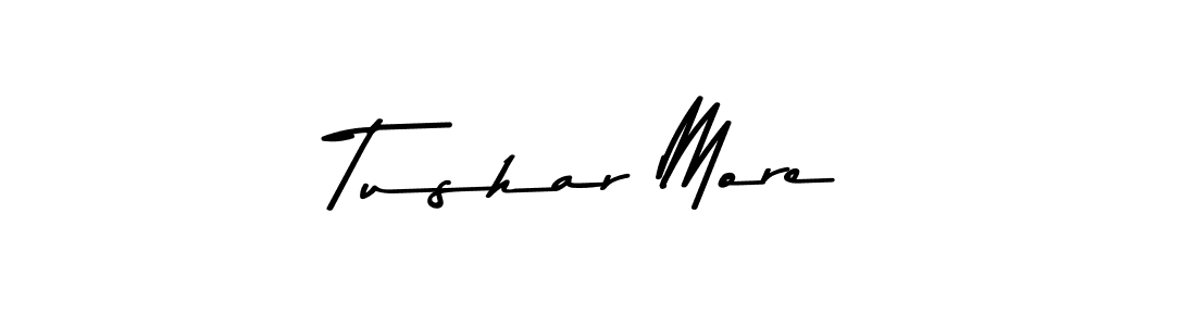 How to make Tushar More signature? Asem Kandis PERSONAL USE is a professional autograph style. Create handwritten signature for Tushar More name. Tushar More signature style 9 images and pictures png