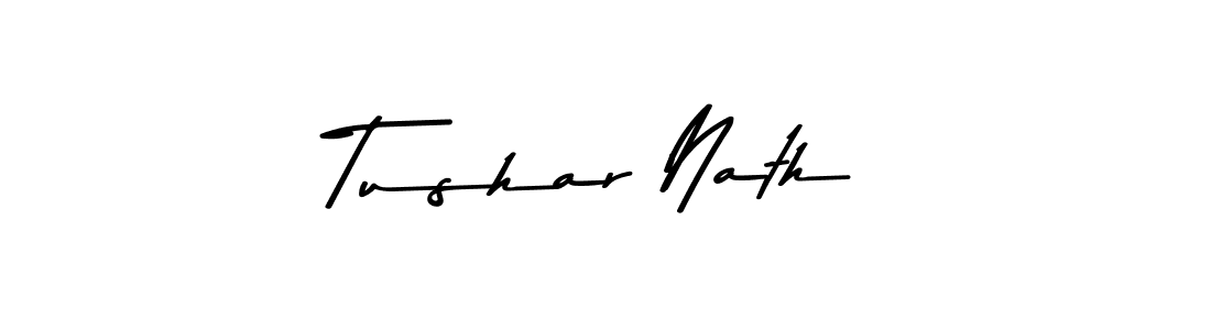 Tushar Nath stylish signature style. Best Handwritten Sign (Asem Kandis PERSONAL USE) for my name. Handwritten Signature Collection Ideas for my name Tushar Nath. Tushar Nath signature style 9 images and pictures png