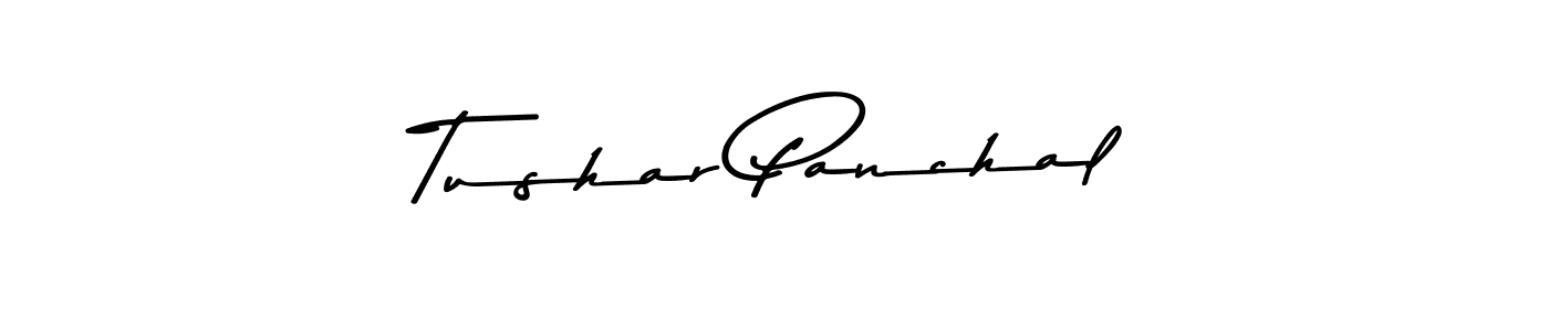 Tushar Panchal stylish signature style. Best Handwritten Sign (Asem Kandis PERSONAL USE) for my name. Handwritten Signature Collection Ideas for my name Tushar Panchal. Tushar Panchal signature style 9 images and pictures png