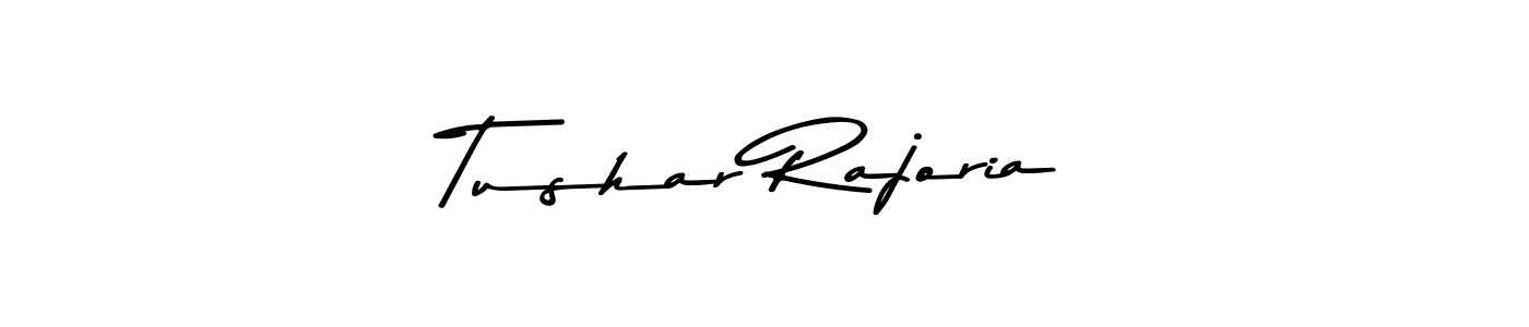 Also You can easily find your signature by using the search form. We will create Tushar Rajoria name handwritten signature images for you free of cost using Asem Kandis PERSONAL USE sign style. Tushar Rajoria signature style 9 images and pictures png