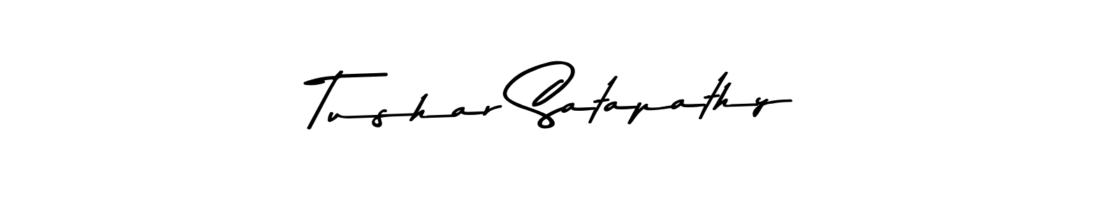 Design your own signature with our free online signature maker. With this signature software, you can create a handwritten (Asem Kandis PERSONAL USE) signature for name Tushar Satapathy. Tushar Satapathy signature style 9 images and pictures png
