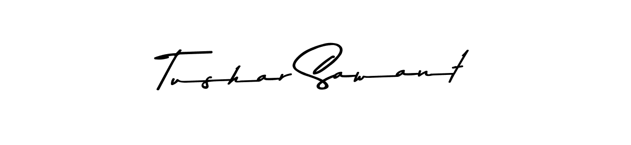 How to make Tushar Sawant signature? Asem Kandis PERSONAL USE is a professional autograph style. Create handwritten signature for Tushar Sawant name. Tushar Sawant signature style 9 images and pictures png