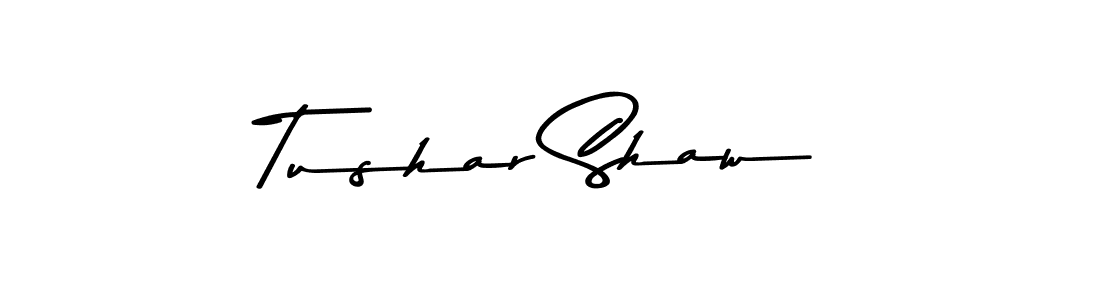 The best way (Asem Kandis PERSONAL USE) to make a short signature is to pick only two or three words in your name. The name Tushar Shaw include a total of six letters. For converting this name. Tushar Shaw signature style 9 images and pictures png