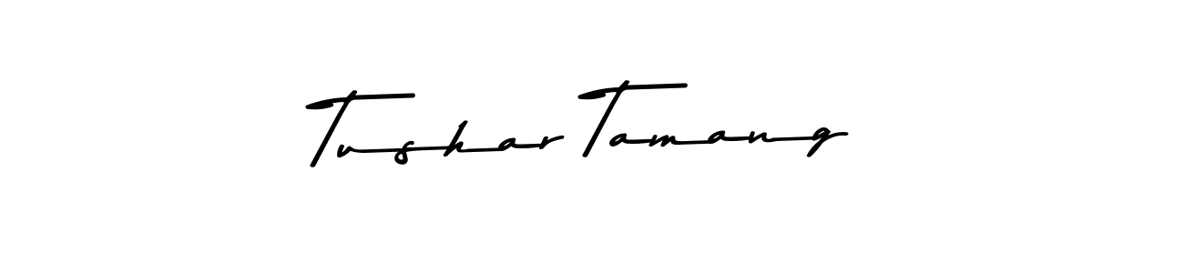 Make a short Tushar Tamang signature style. Manage your documents anywhere anytime using Asem Kandis PERSONAL USE. Create and add eSignatures, submit forms, share and send files easily. Tushar Tamang signature style 9 images and pictures png