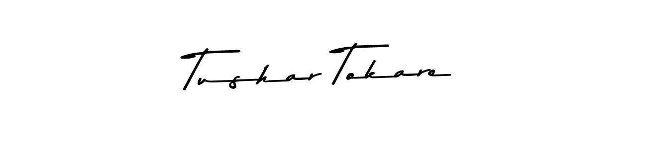 Asem Kandis PERSONAL USE is a professional signature style that is perfect for those who want to add a touch of class to their signature. It is also a great choice for those who want to make their signature more unique. Get Tushar Tokare name to fancy signature for free. Tushar Tokare signature style 9 images and pictures png