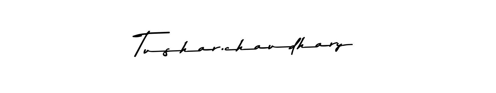 Design your own signature with our free online signature maker. With this signature software, you can create a handwritten (Asem Kandis PERSONAL USE) signature for name Tushar.chaudhary. Tushar.chaudhary signature style 9 images and pictures png