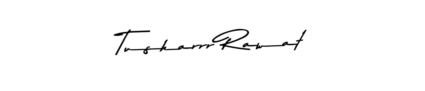 The best way (Asem Kandis PERSONAL USE) to make a short signature is to pick only two or three words in your name. The name Tusharrr Rawat include a total of six letters. For converting this name. Tusharrr Rawat signature style 9 images and pictures png