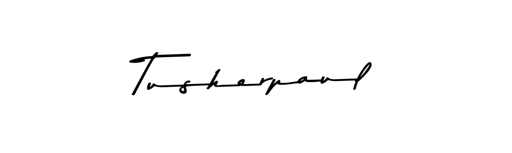 How to make Tusherpaul signature? Asem Kandis PERSONAL USE is a professional autograph style. Create handwritten signature for Tusherpaul name. Tusherpaul signature style 9 images and pictures png