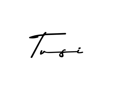 How to make Tusi signature? Asem Kandis PERSONAL USE is a professional autograph style. Create handwritten signature for Tusi name. Tusi signature style 9 images and pictures png
