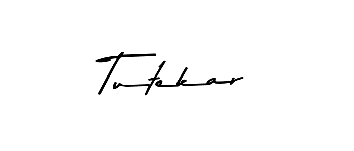 How to make Tutekar signature? Asem Kandis PERSONAL USE is a professional autograph style. Create handwritten signature for Tutekar name. Tutekar signature style 9 images and pictures png