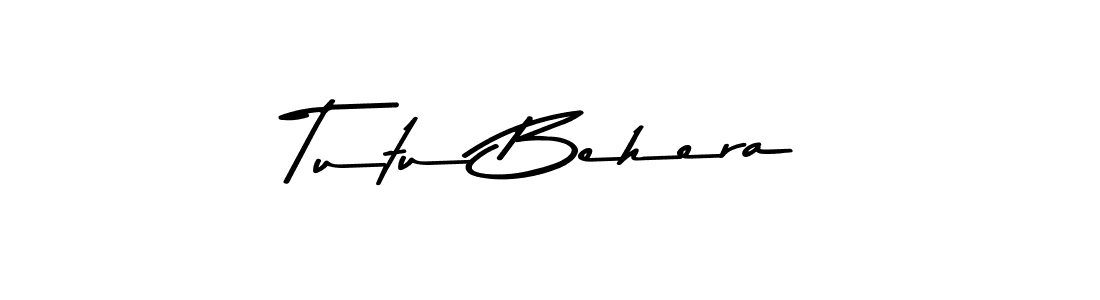 Make a short Tutu Behera signature style. Manage your documents anywhere anytime using Asem Kandis PERSONAL USE. Create and add eSignatures, submit forms, share and send files easily. Tutu Behera signature style 9 images and pictures png
