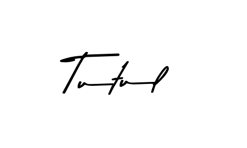 Make a beautiful signature design for name Tutul. With this signature (Asem Kandis PERSONAL USE) style, you can create a handwritten signature for free. Tutul signature style 9 images and pictures png