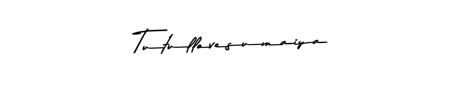 Asem Kandis PERSONAL USE is a professional signature style that is perfect for those who want to add a touch of class to their signature. It is also a great choice for those who want to make their signature more unique. Get Tutullovesumaiya name to fancy signature for free. Tutullovesumaiya signature style 9 images and pictures png
