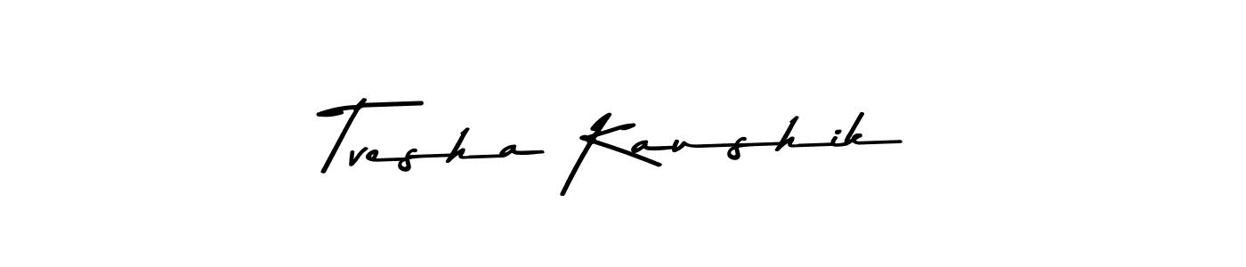 See photos of Tvesha Kaushik official signature by Spectra . Check more albums & portfolios. Read reviews & check more about Asem Kandis PERSONAL USE font. Tvesha Kaushik signature style 9 images and pictures png