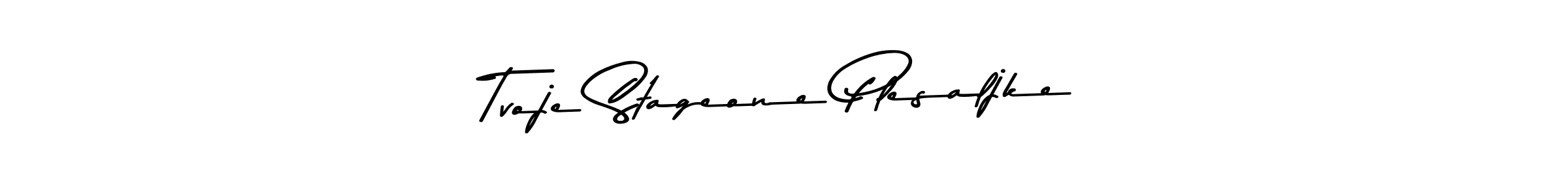 Here are the top 10 professional signature styles for the name Tvoje Stageone Plesaljke. These are the best autograph styles you can use for your name. Tvoje Stageone Plesaljke signature style 9 images and pictures png